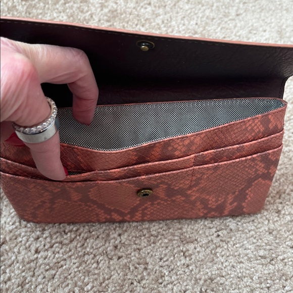 Fossil Leather Snakeskin Wrislet - Picture 5 of 9